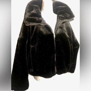 Zara Black Teddy Jacket